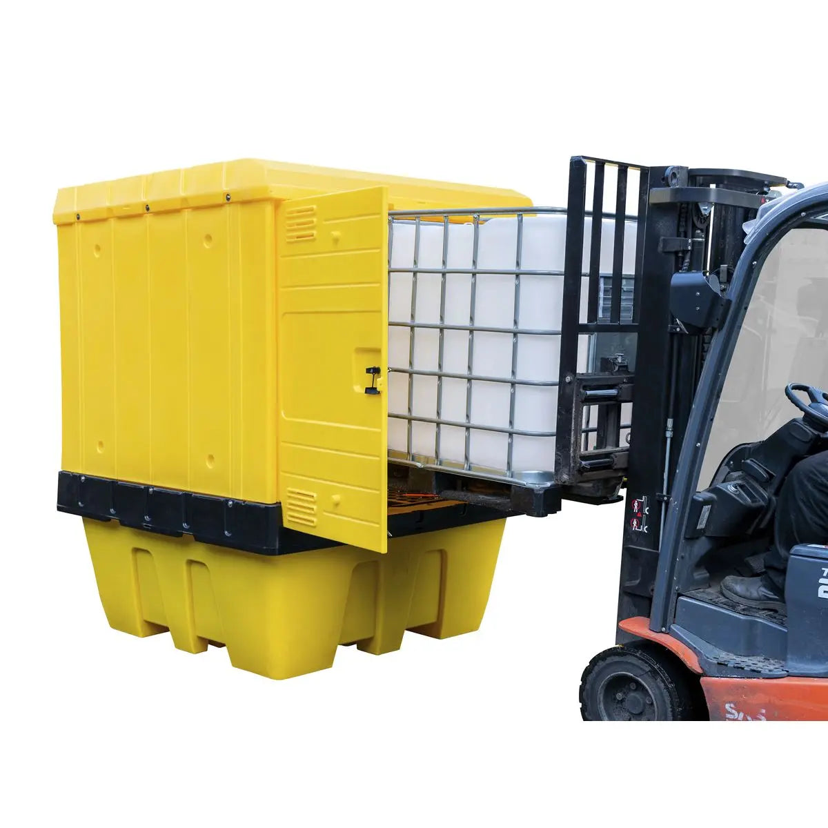 Sealey IBC Spill Pallet With Weathertight Hardcover  White Rose Tools