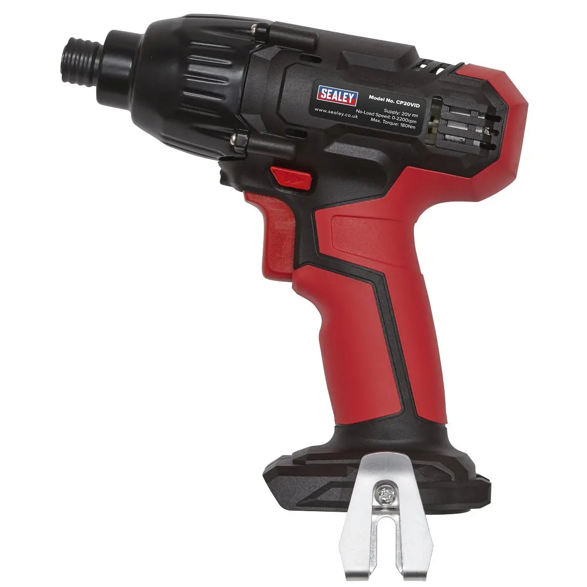 Sealey Impact Driver 20V SV20 Series 1/4"Hex Drive - Body Only 