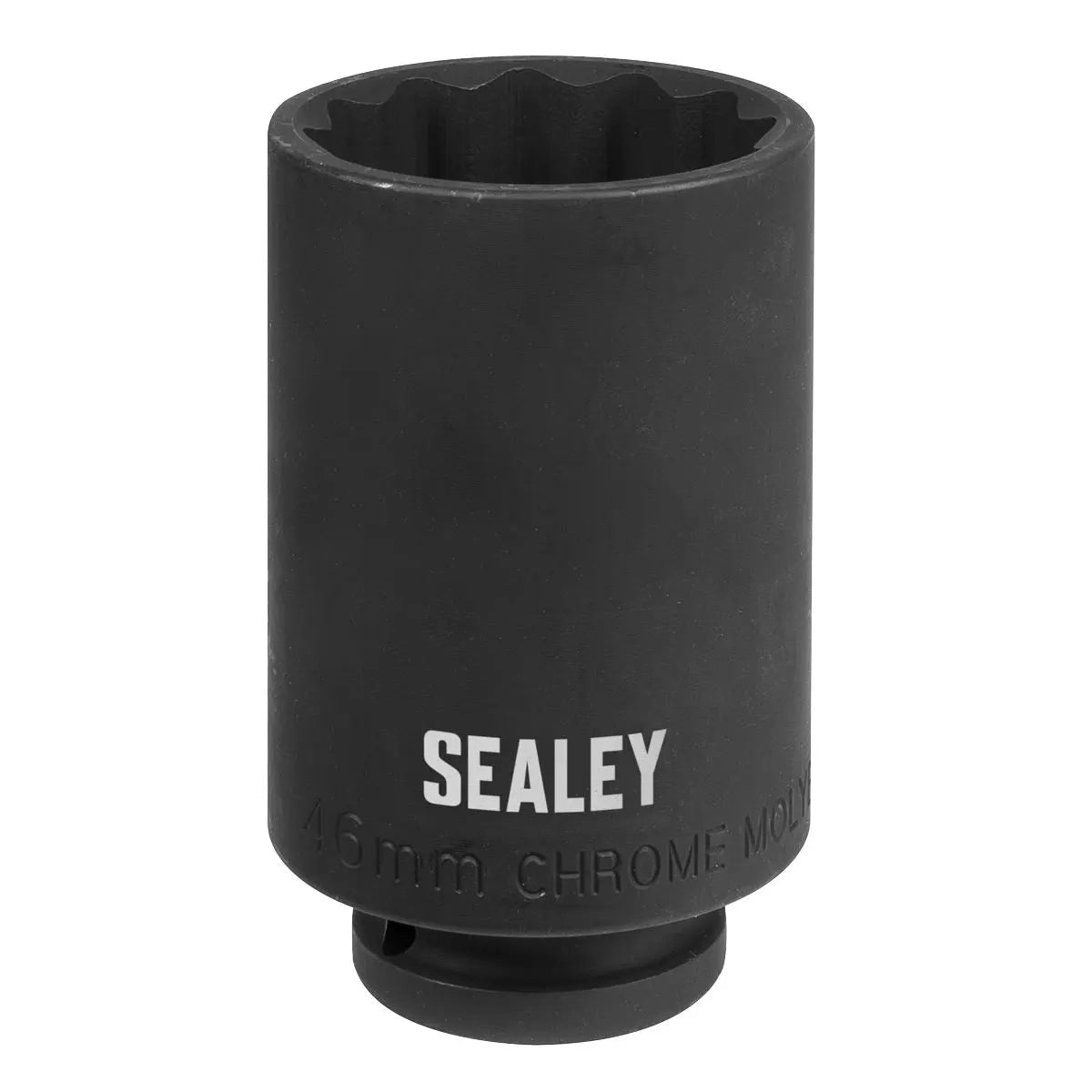 Sealey Impact Socket 46mm 1/2" Drive 12 Point 