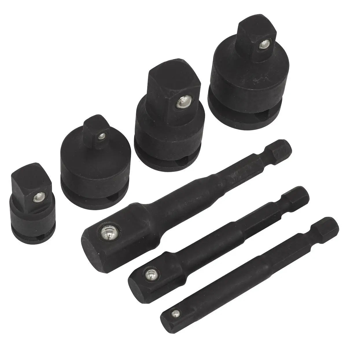 Sealey Impact Socket Adaptor Set 7 Pieces 