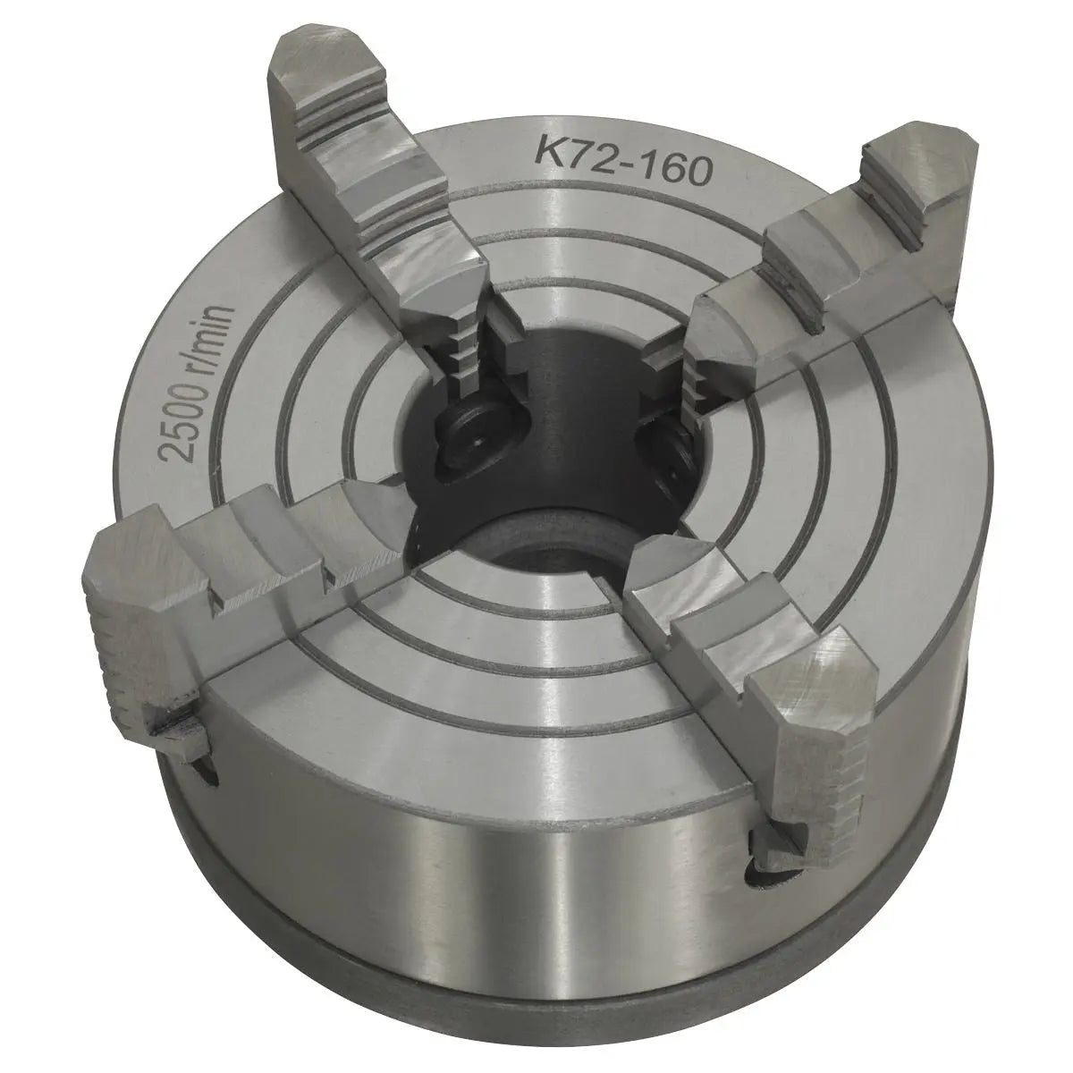 Sealey Independent Chuck 4-Jaw with Back Plate 