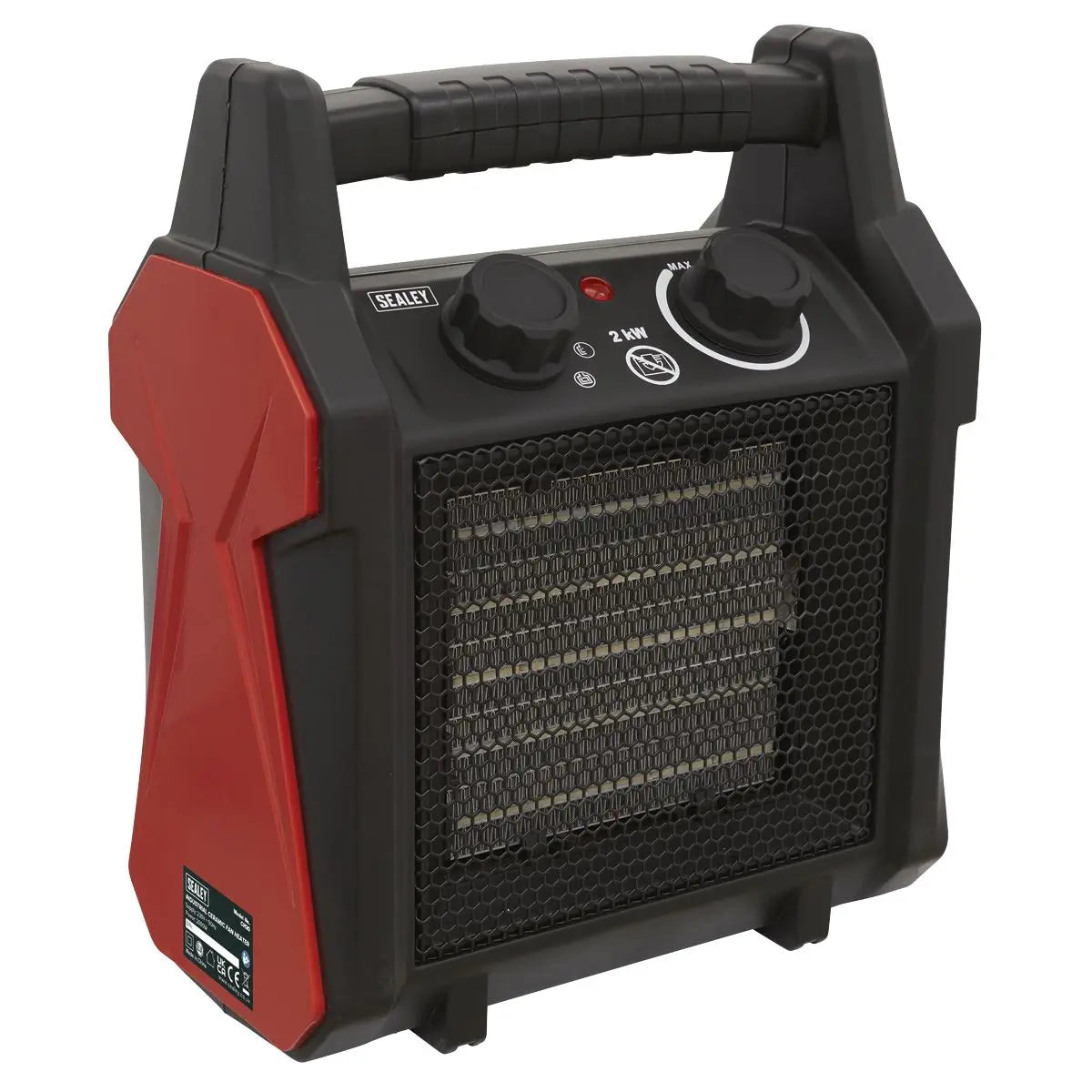 Sealey Industrial Ceramic Fan Heater 2000W 