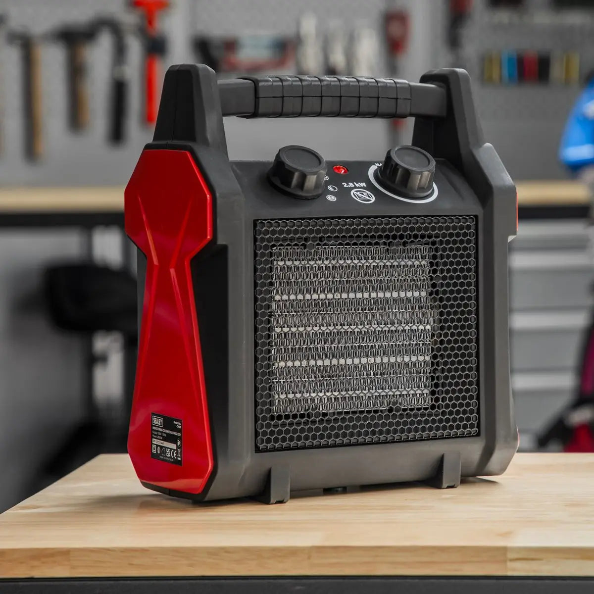 Sealey Industrial Ceramic Fan Heater 2800W 
