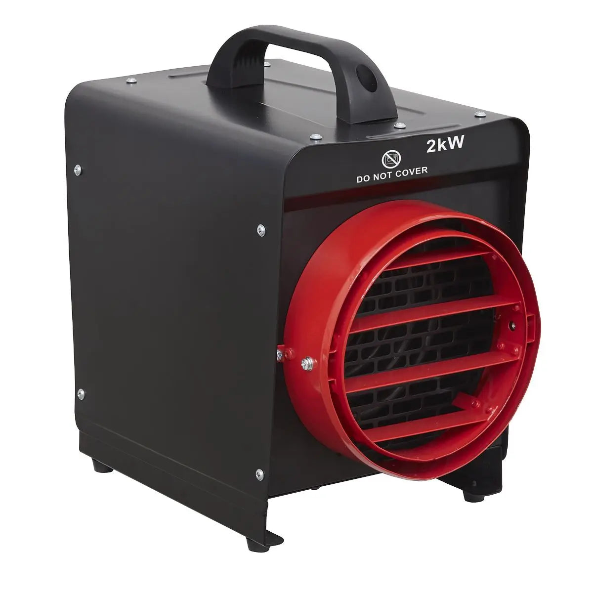 Sealey Industrial Fan Heater 2kW with Ducting 