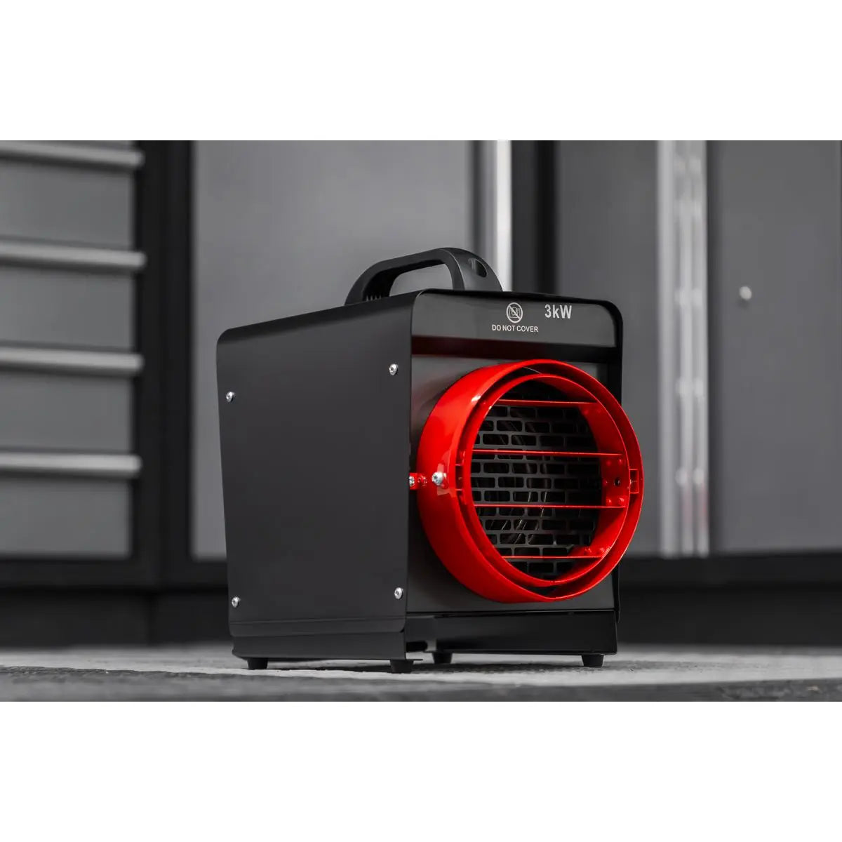 Sealey Industrial Fan Heater 3kW with Ducting 