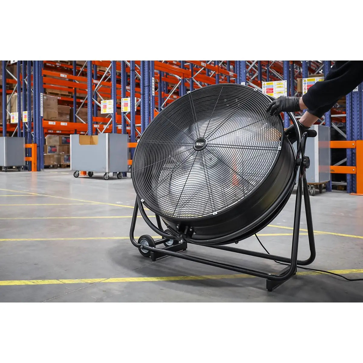Sealey Industrial High Velocity Orbital Drum Fan 30" 230V 