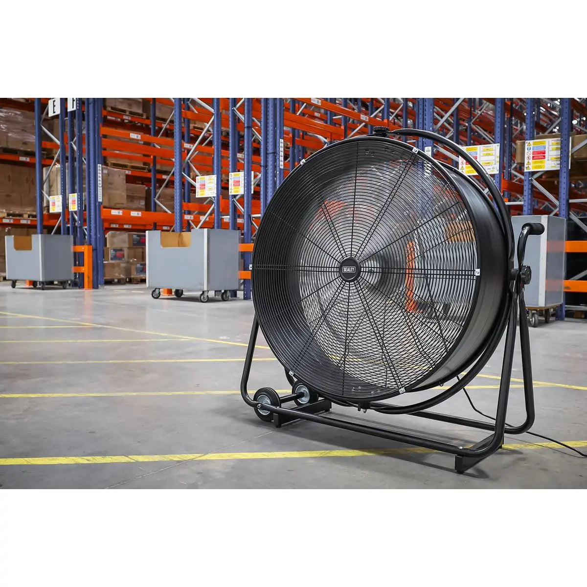 Sealey Industrial High Velocity Orbital Drum Fan 30" 230V 