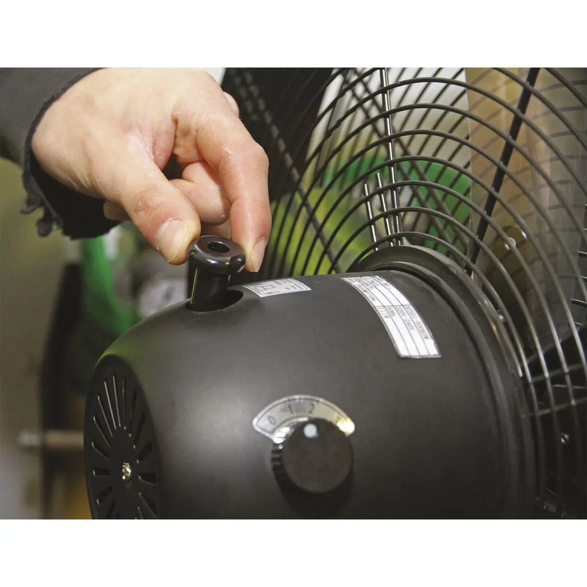 Sealey Industrial High Velocity Oscillating Pedestal Fan 20" 230V 