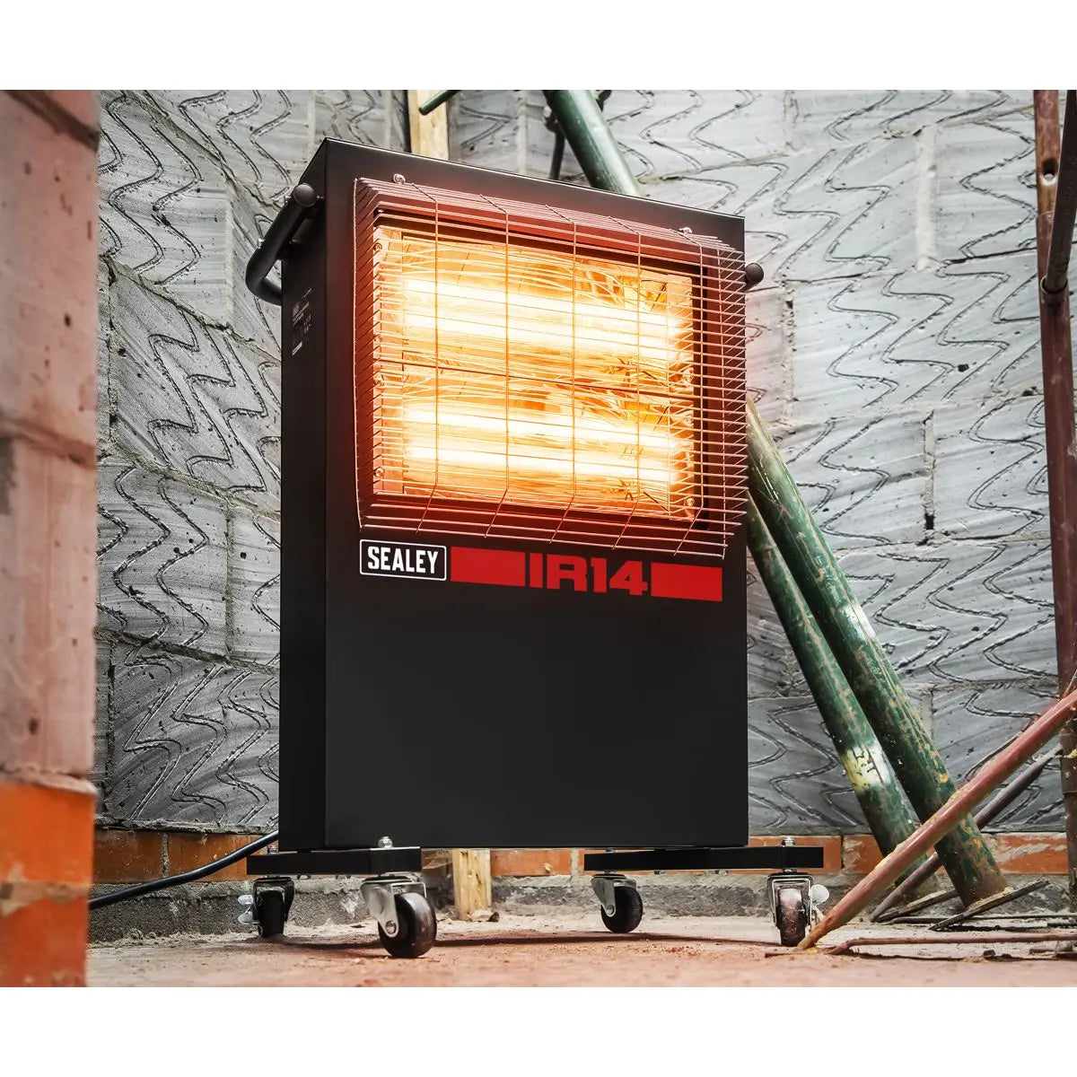 Sealey Infrared Cabinet Heater 1.4/2.8kW 230V 