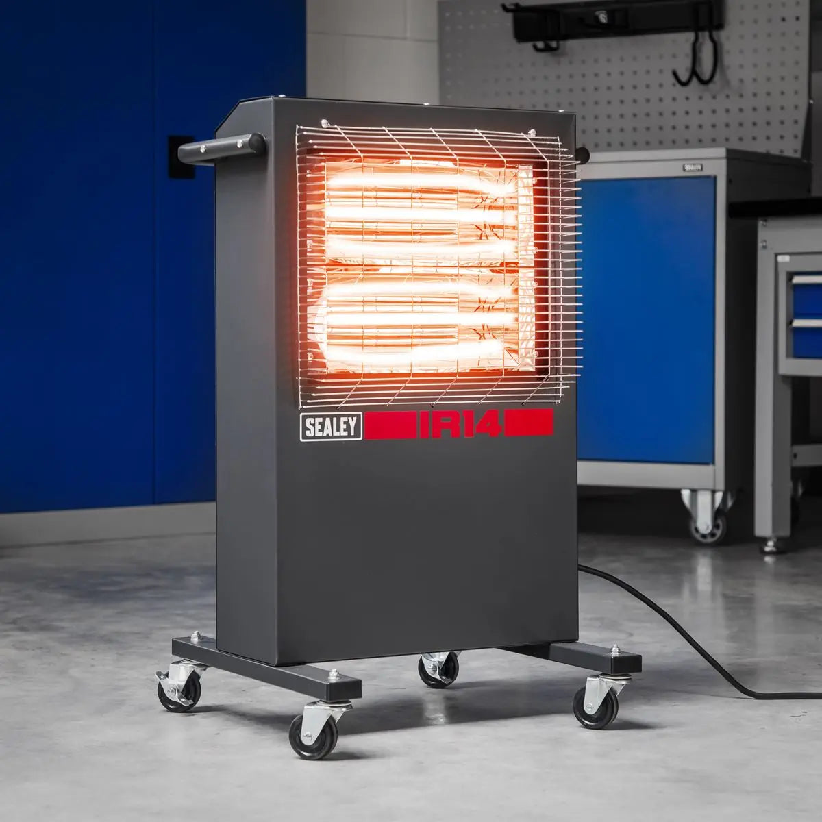 Sealey Infrared Cabinet Heater 1.4/2.8kW 230V 