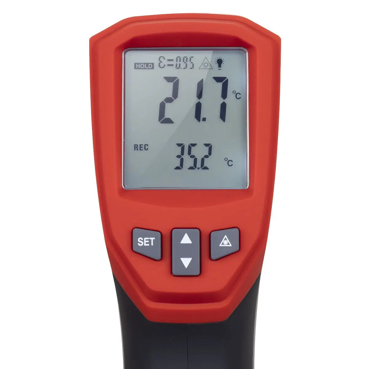Sealey Infrared Dual Laser Digital Thermometer 30:1  White Rose Tools