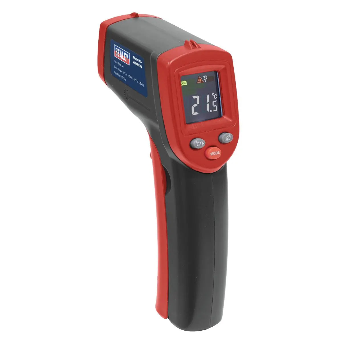 Sealey Infrared Laser Digital Thermometer 12:1 