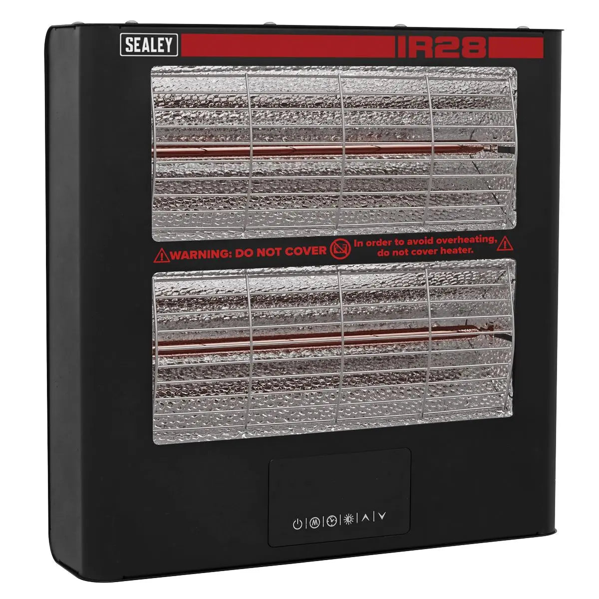 Sealey Infrared Quartz Heater - Wall Mounting 2.8kW/230V  White Rose Tools