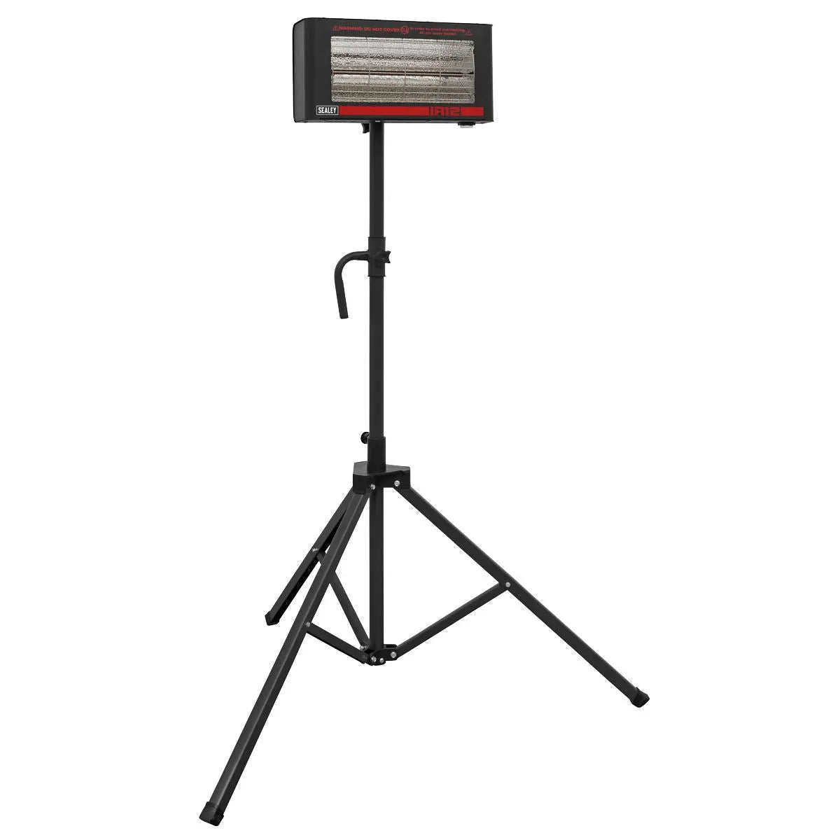 Sealey Infrared Quartz Heater with Tripod Stand 230V 1.2kW  White Rose Tools