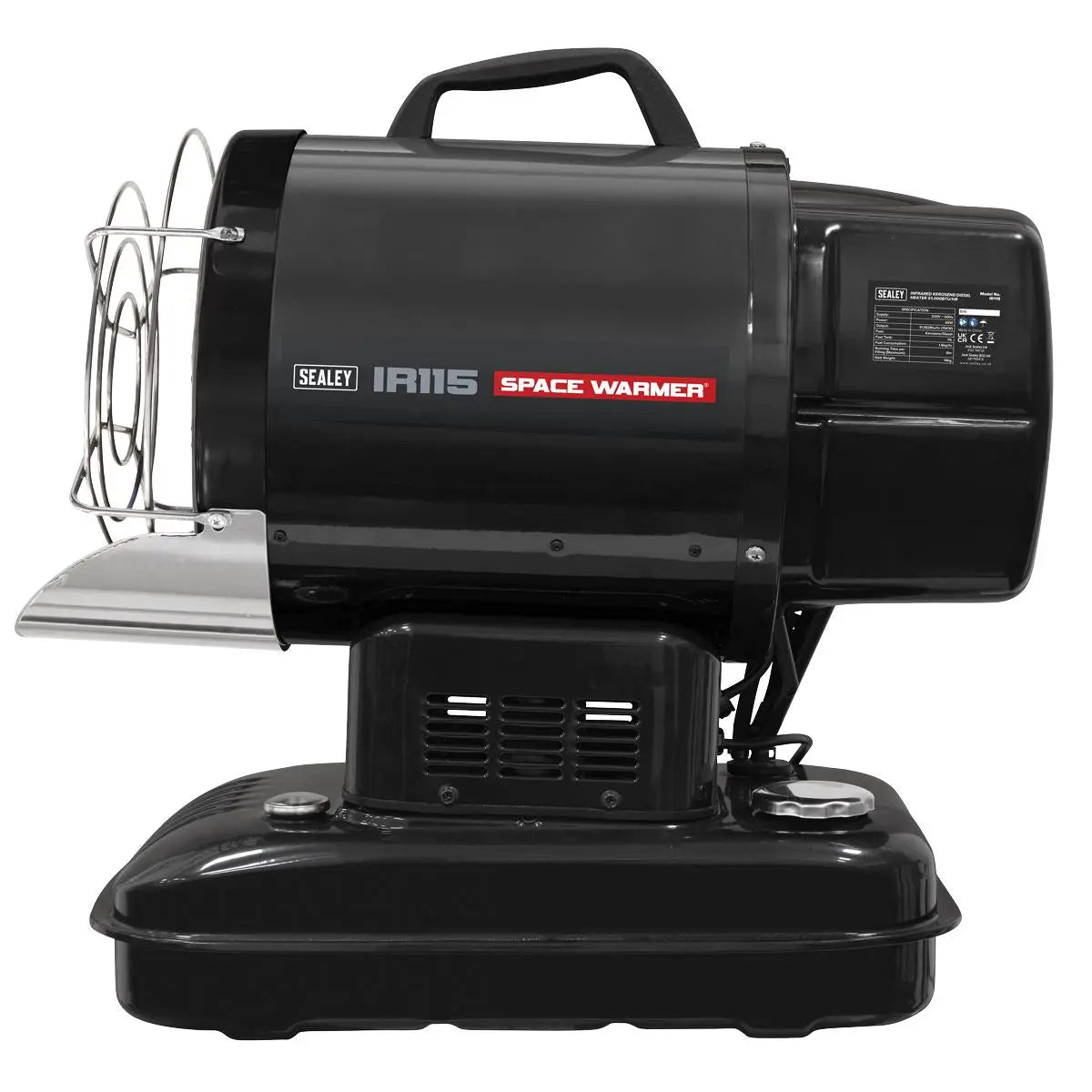 Sealey Infrared Space Warmer® Kerosene/Diesel Heater 51,000Btu/hr  White Rose Tools