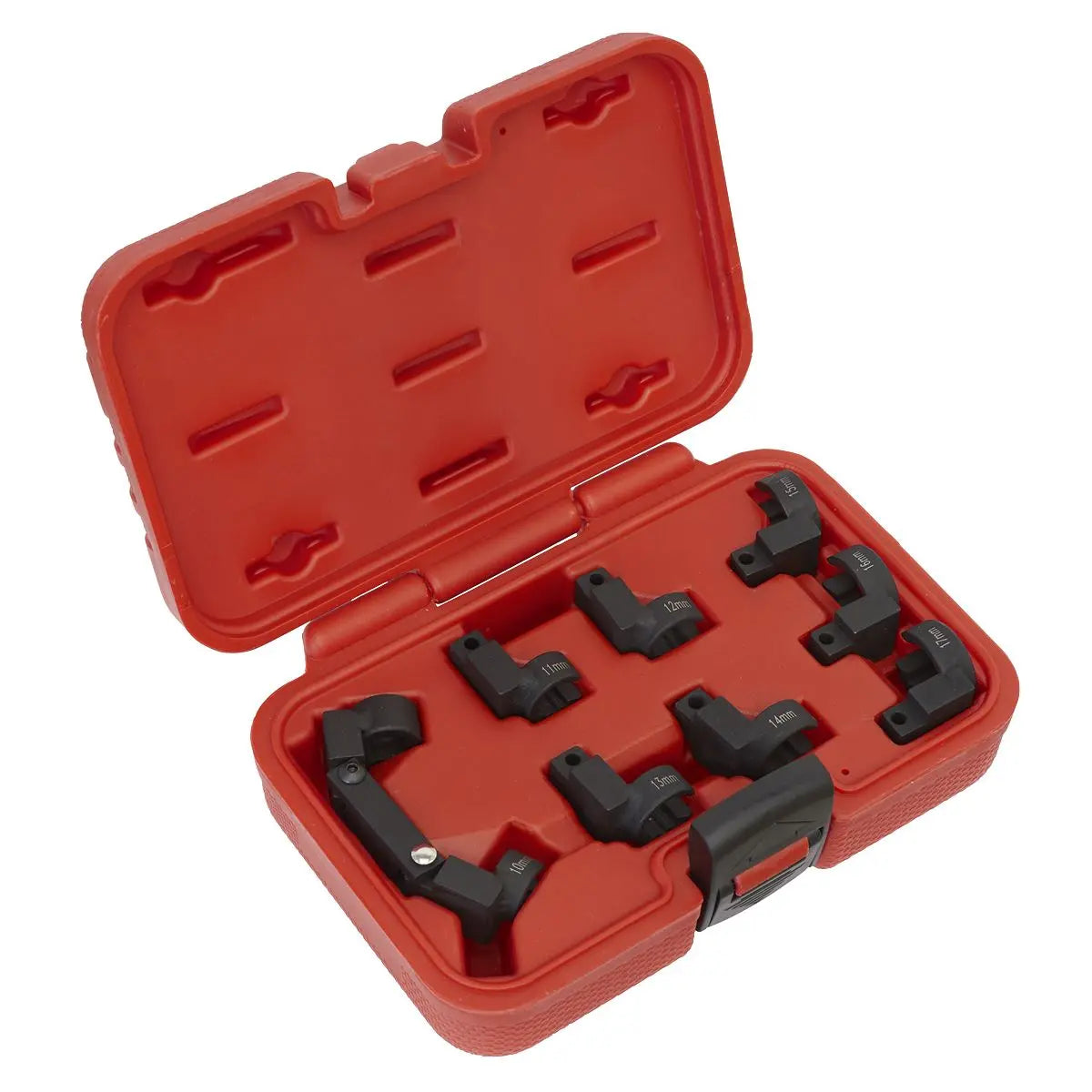 Sealey Injector Pipe Socket Set 9pc 3/8"Sq Drive 