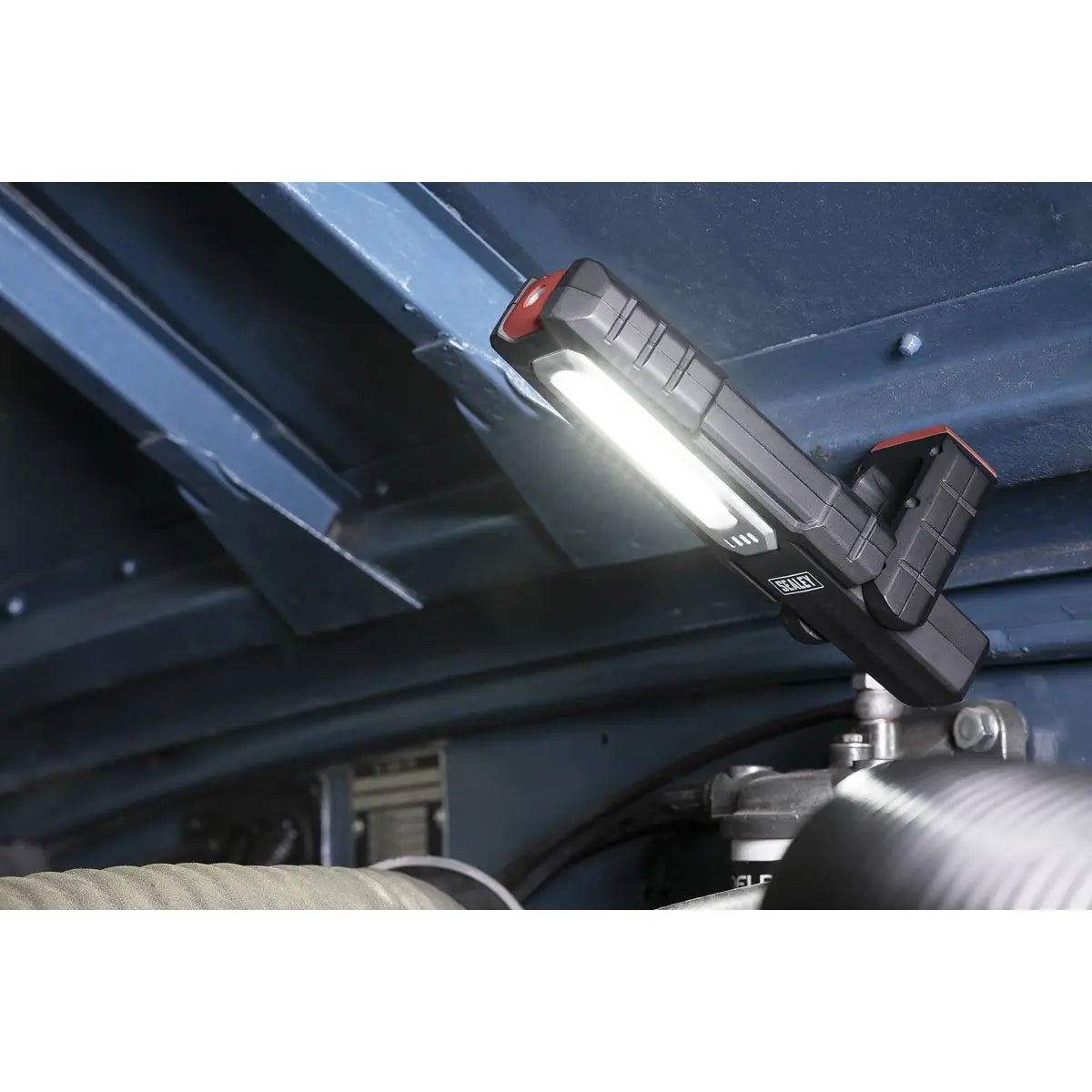 Sealey Inspection Light 5W COB & 1W SMD LED (x2) & Double Wireless Charging Base 