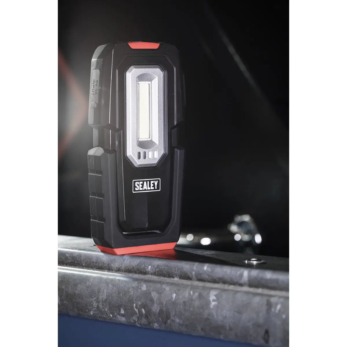 Sealey Inspection Light (x2) 3W COB & 1W SMD LED & Double Wireless Charging Base 