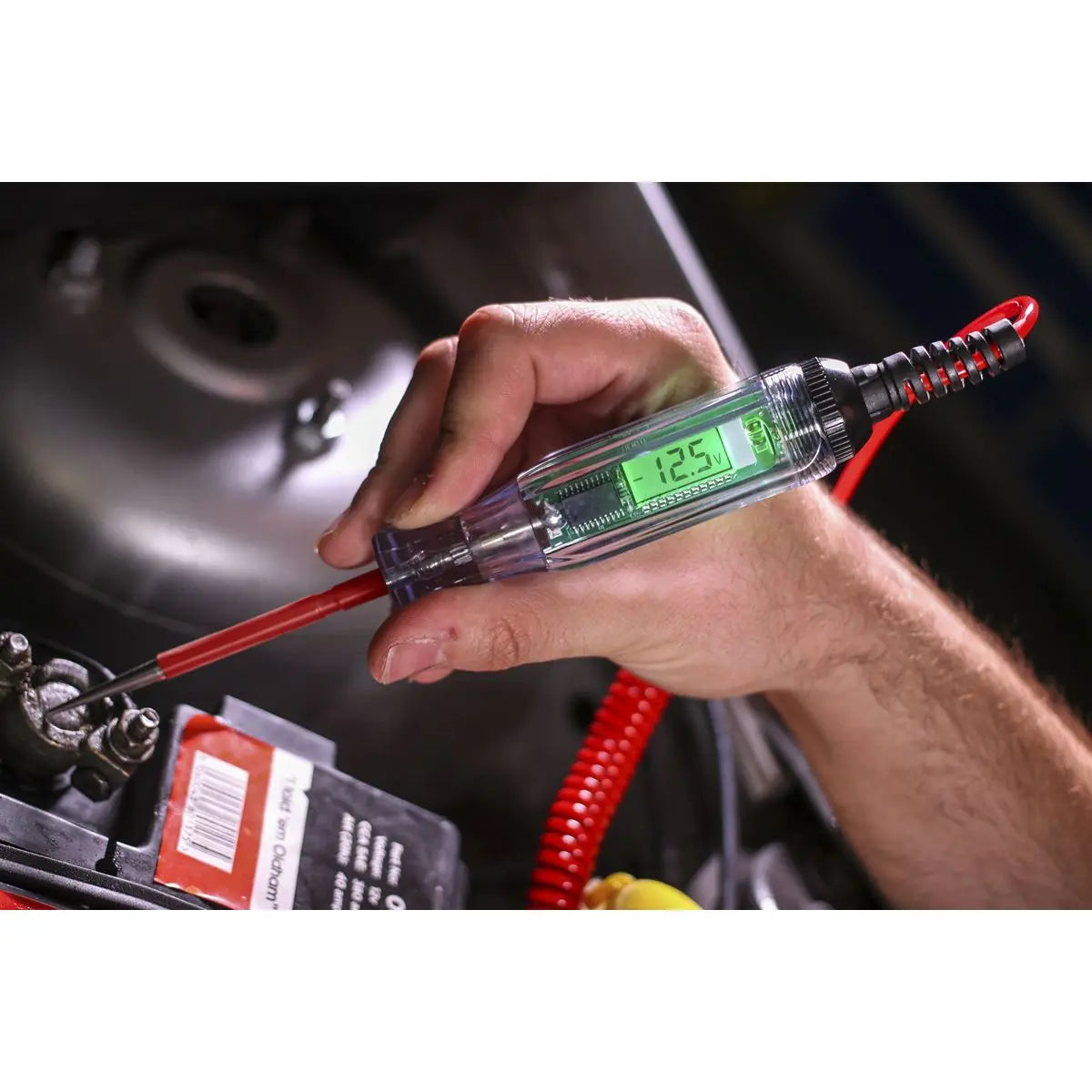 Sealey Integrated Test Light/Voltmeter 3-48V 