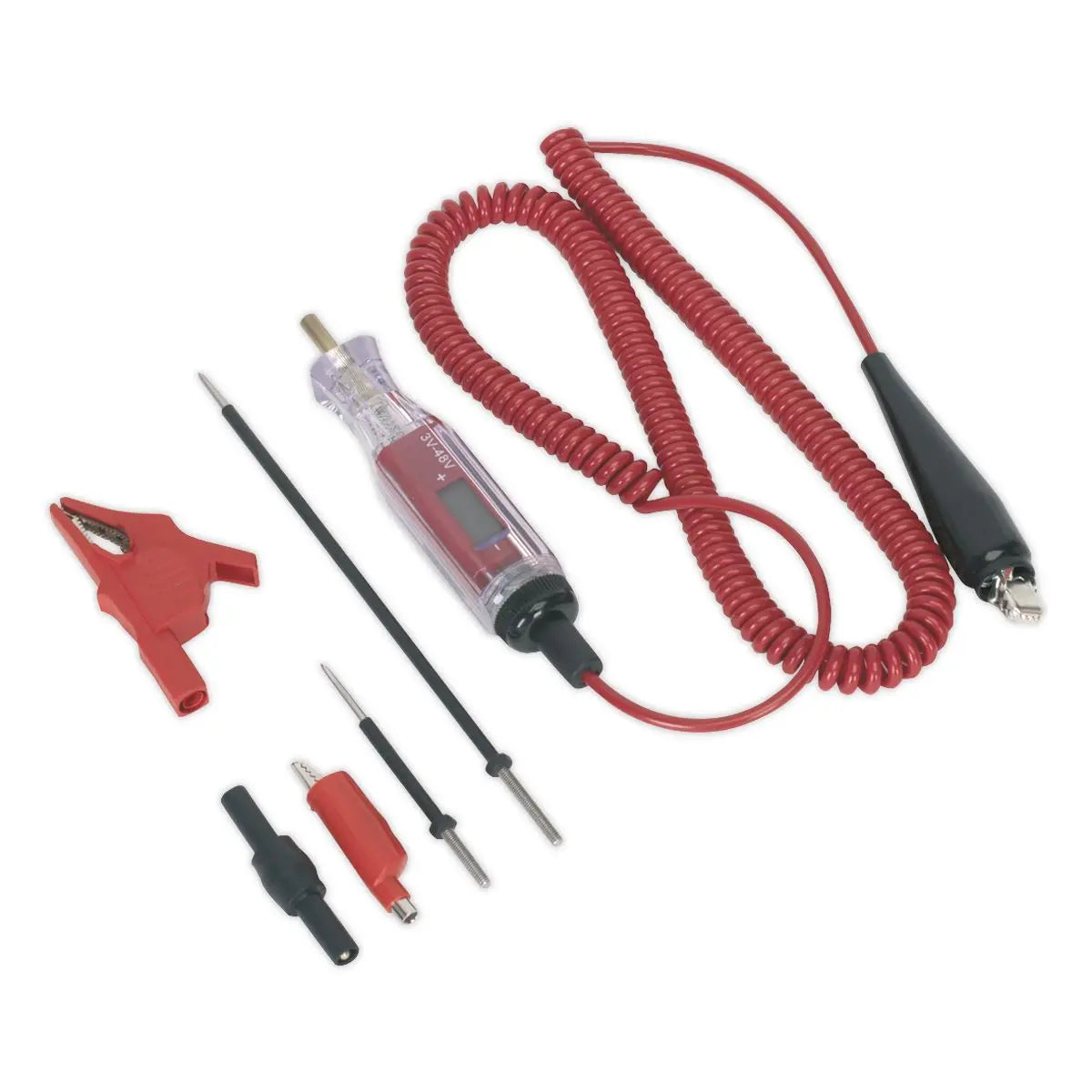 Sealey Integrated Test Light/Voltmeter 3-48V 