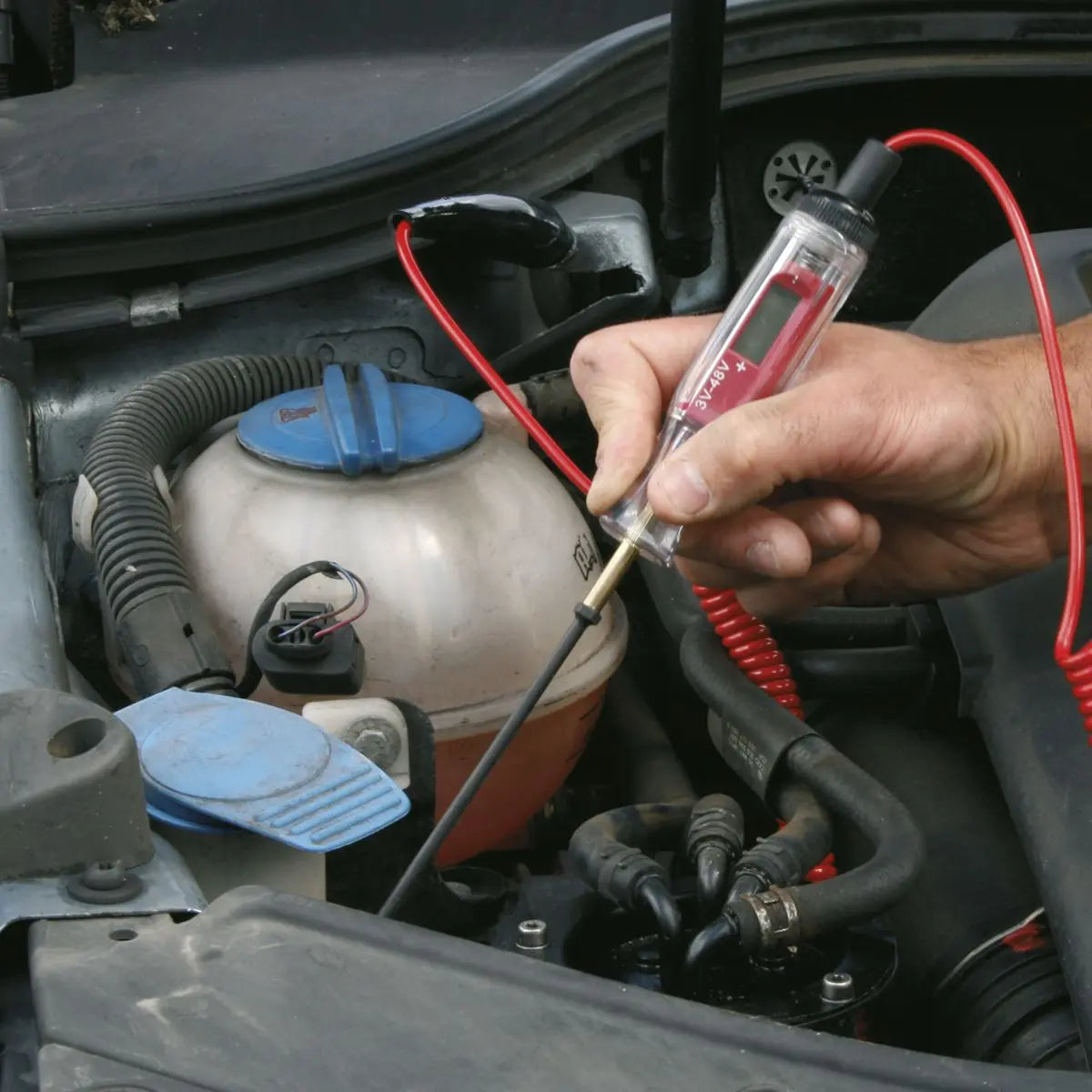 Sealey Integrated Test Light/Voltmeter 3-48V 