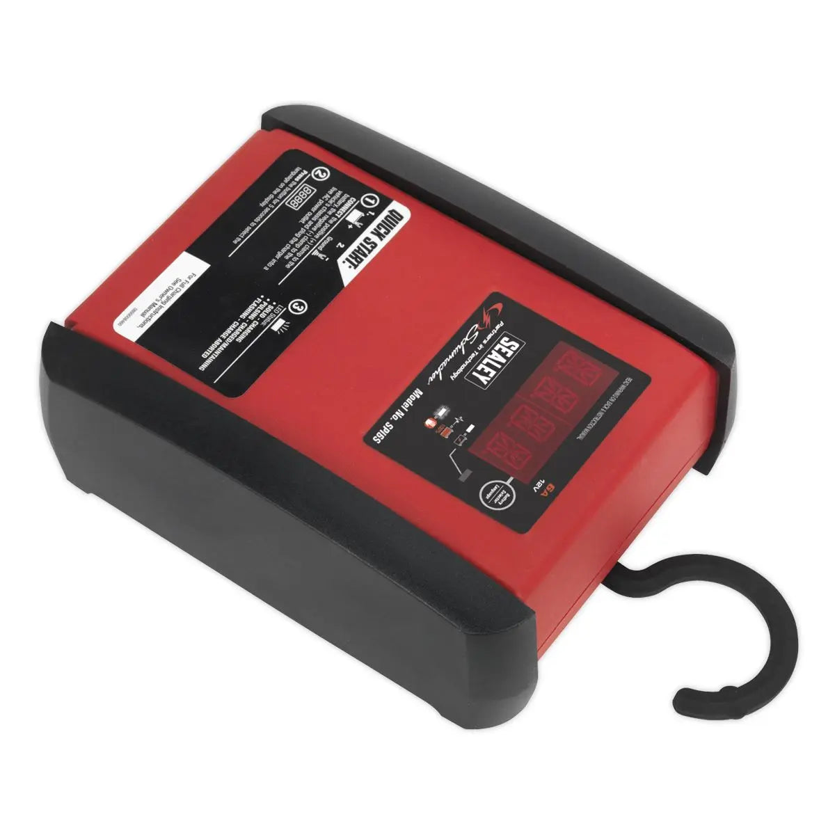 Sealey Intelligent Speed Charge Battery Charger/Maintainer 6A 12V 