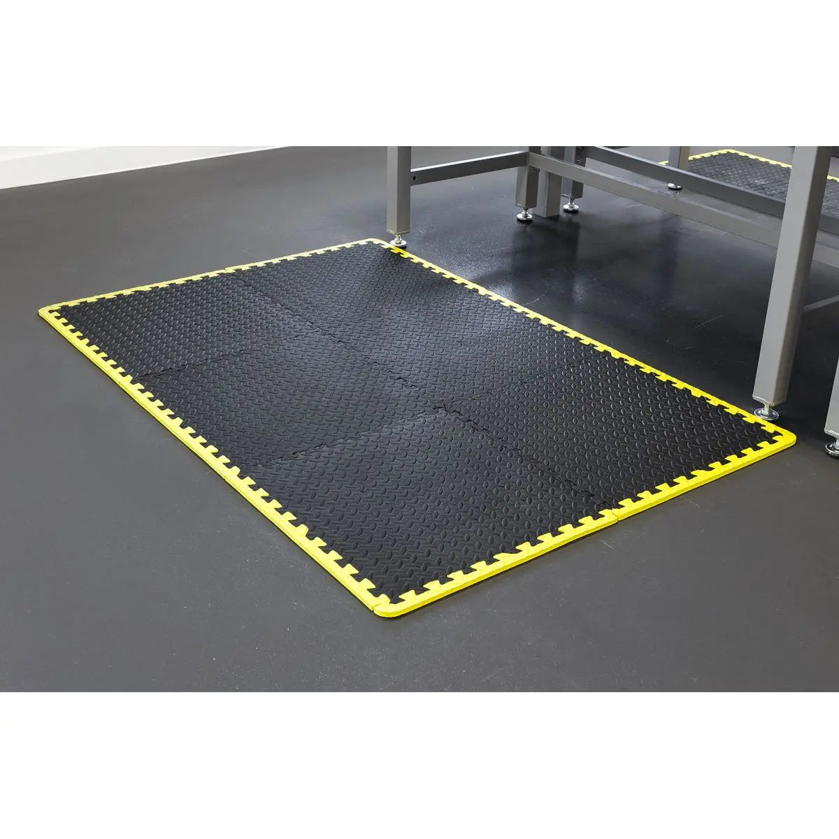 Sealey Interlocking EVA Foam Workshop Mat Set with Hi-Vis Edges 1240 x 1825mm 