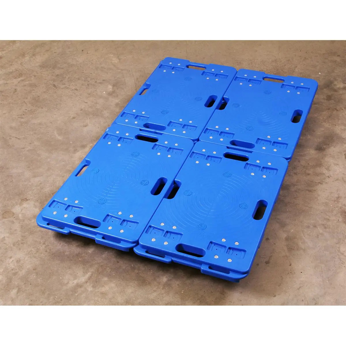 Sealey Interlocking Plastic Dolly 150kg Capacity 