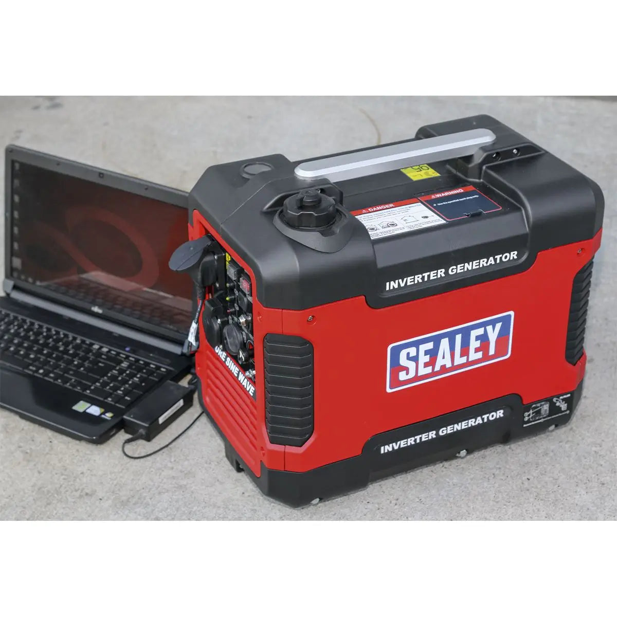 Sealey Inverter Generator 2000W 230V 4-Stroke Engine 