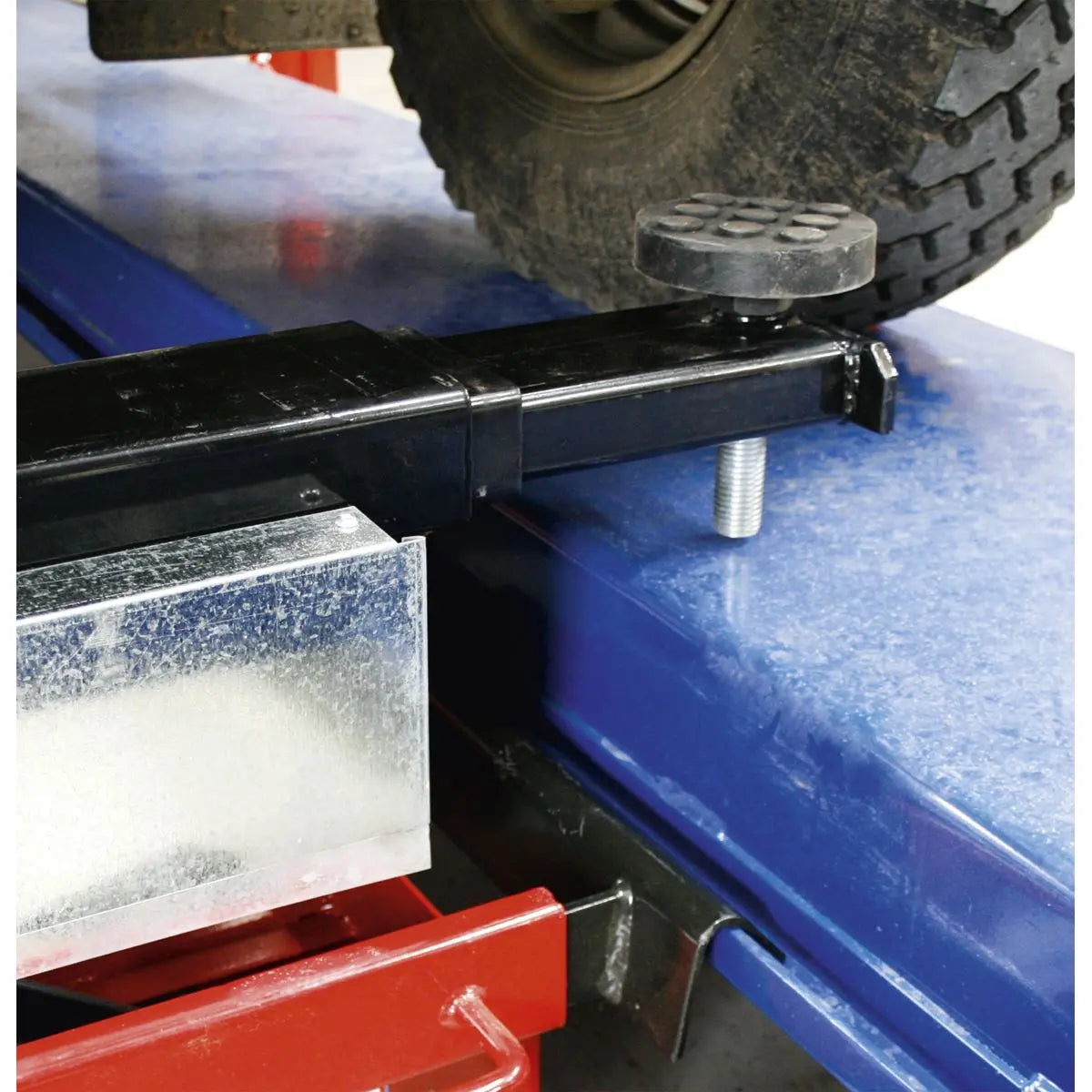 Sealey Jacking Beam 2 Tonne with Arm Extenders & Flat Roller Supports 