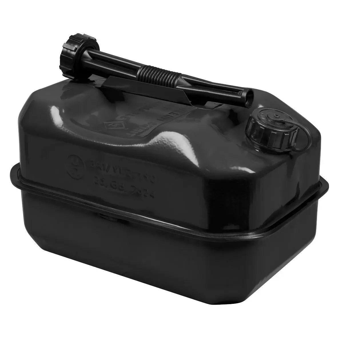Sealey Jerry Can 10L - Black  White Rose Tools