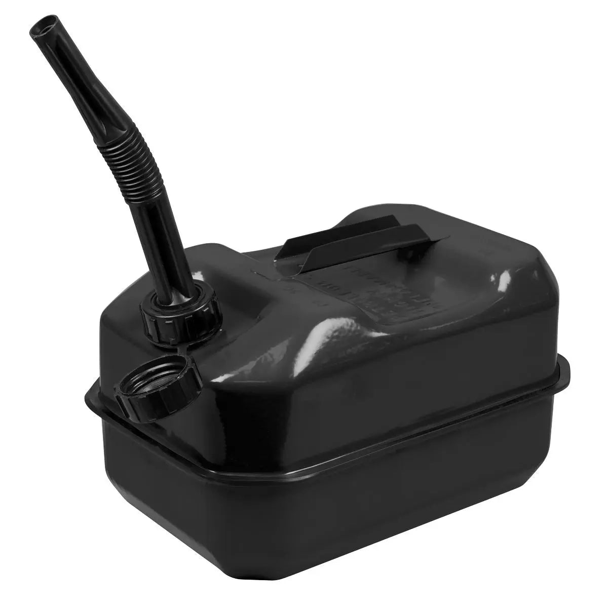 Sealey Jerry Can 10L - Black  White Rose Tools