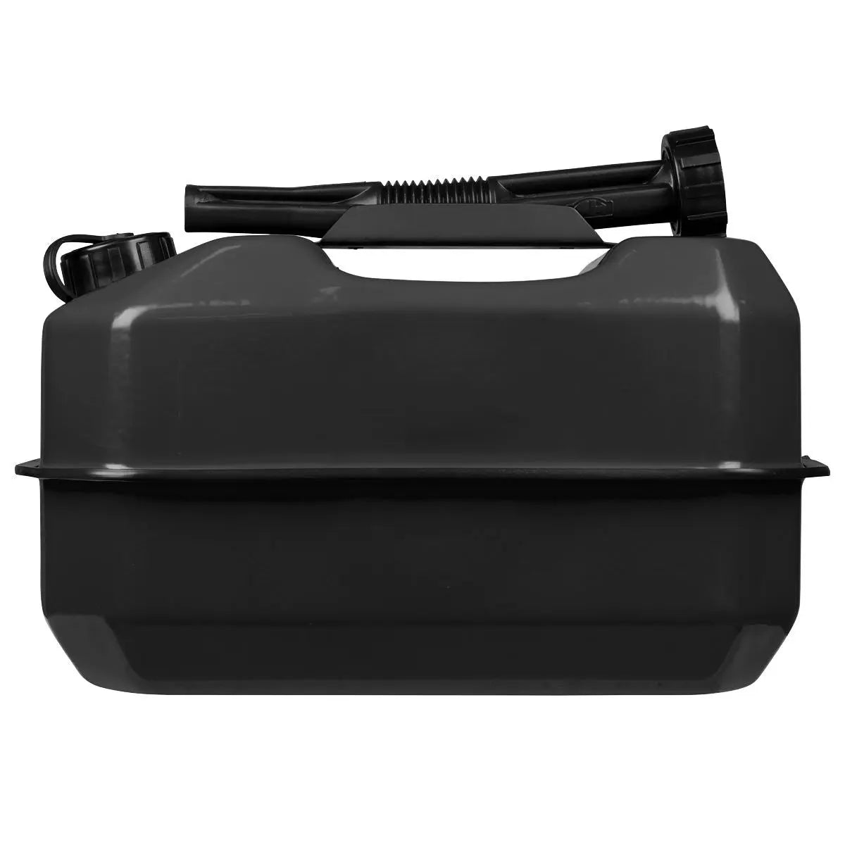 Sealey Jerry Can 10L - Black  White Rose Tools
