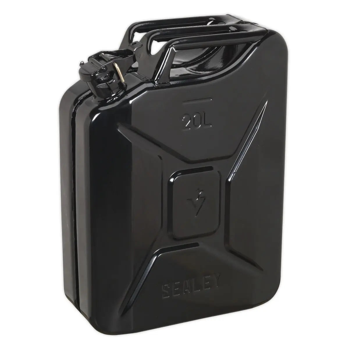 Sealey Jerry Can 20L - Black 