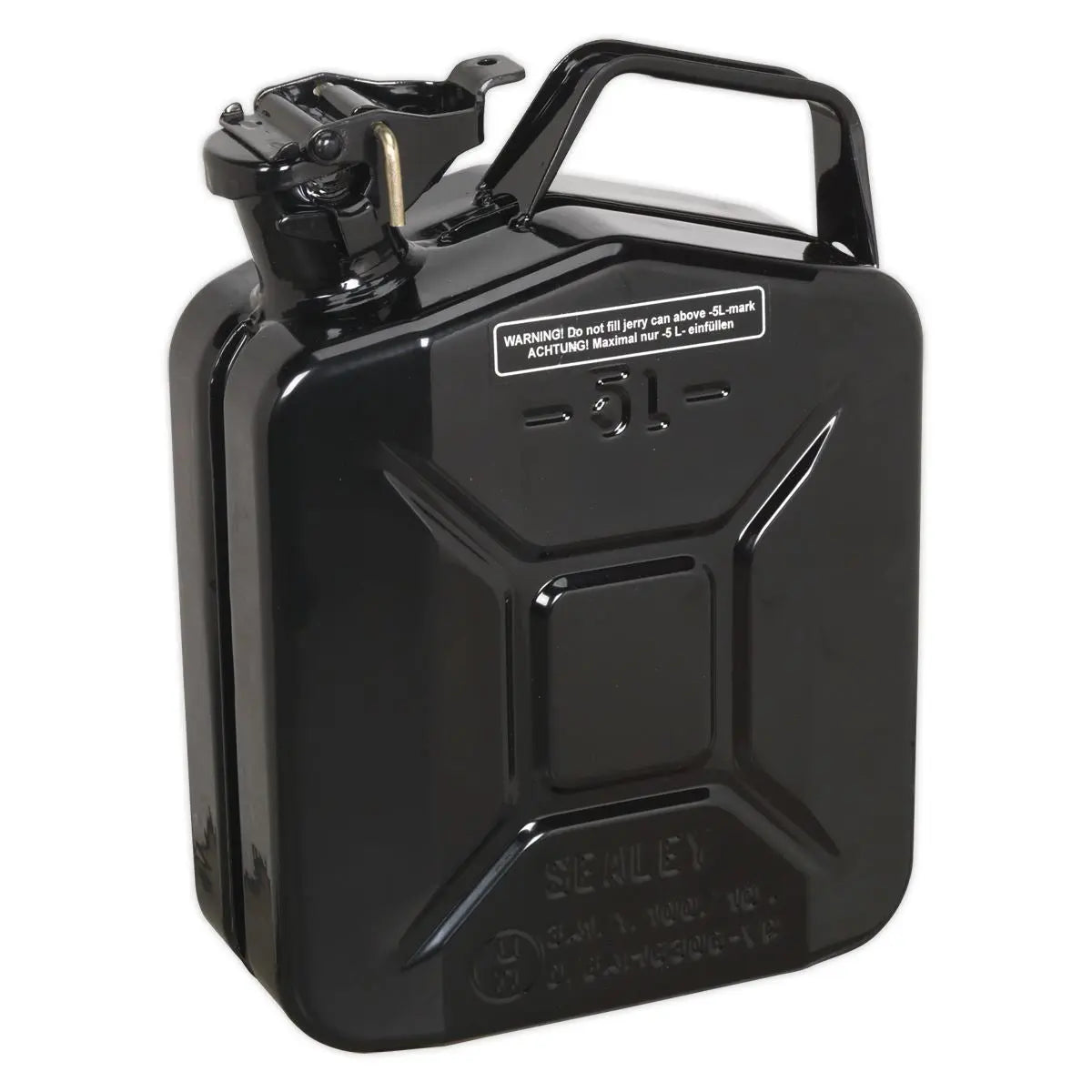 Sealey Jerry Can 5L - Black 