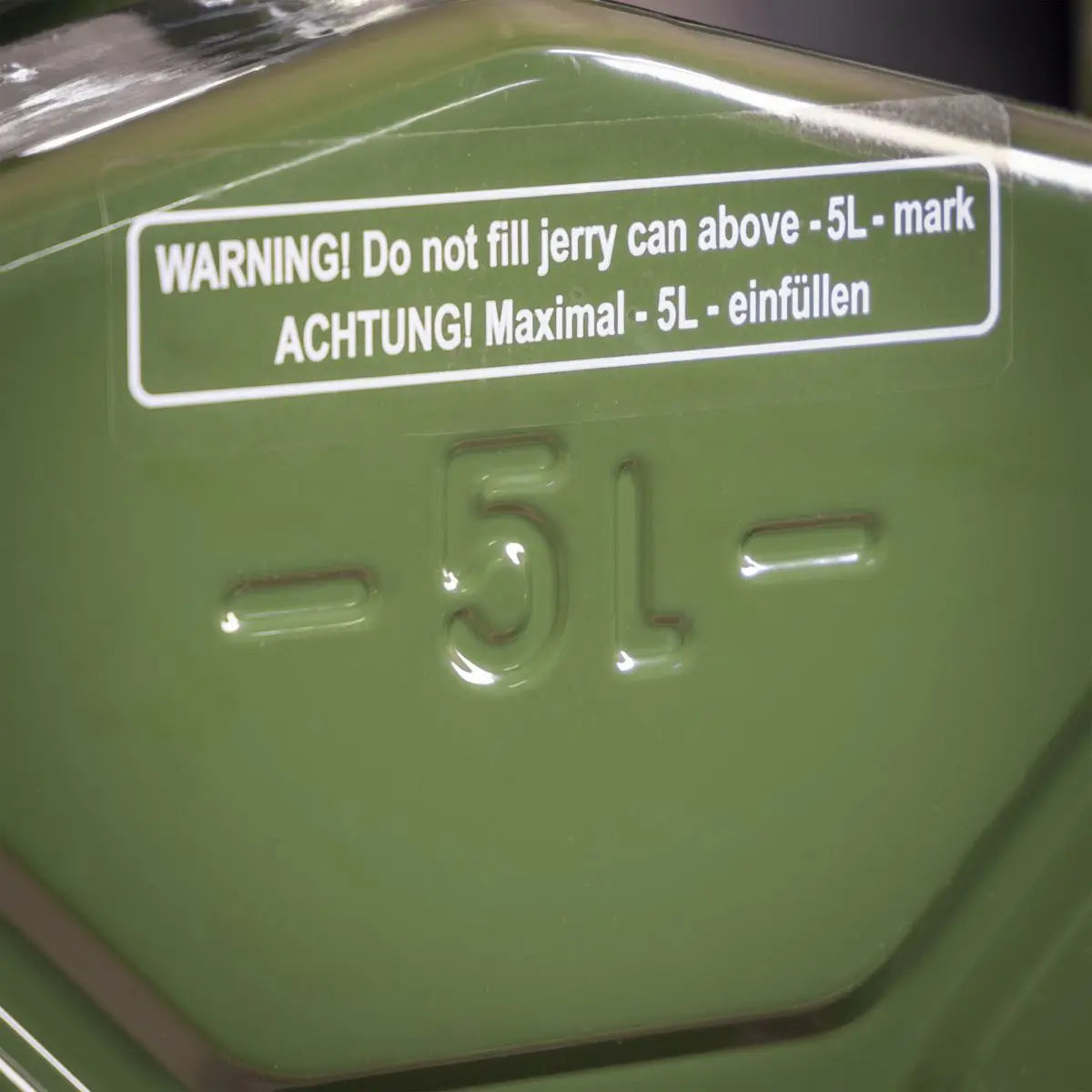 Sealey Jerry Can 5L - Green 