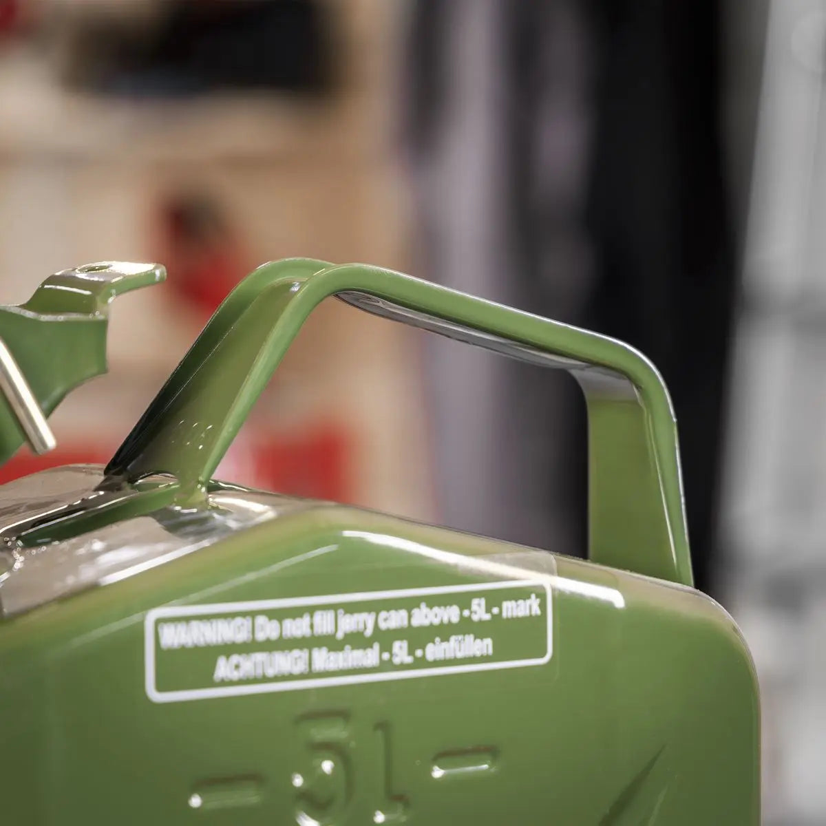 Sealey Jerry Can 5L - Green 