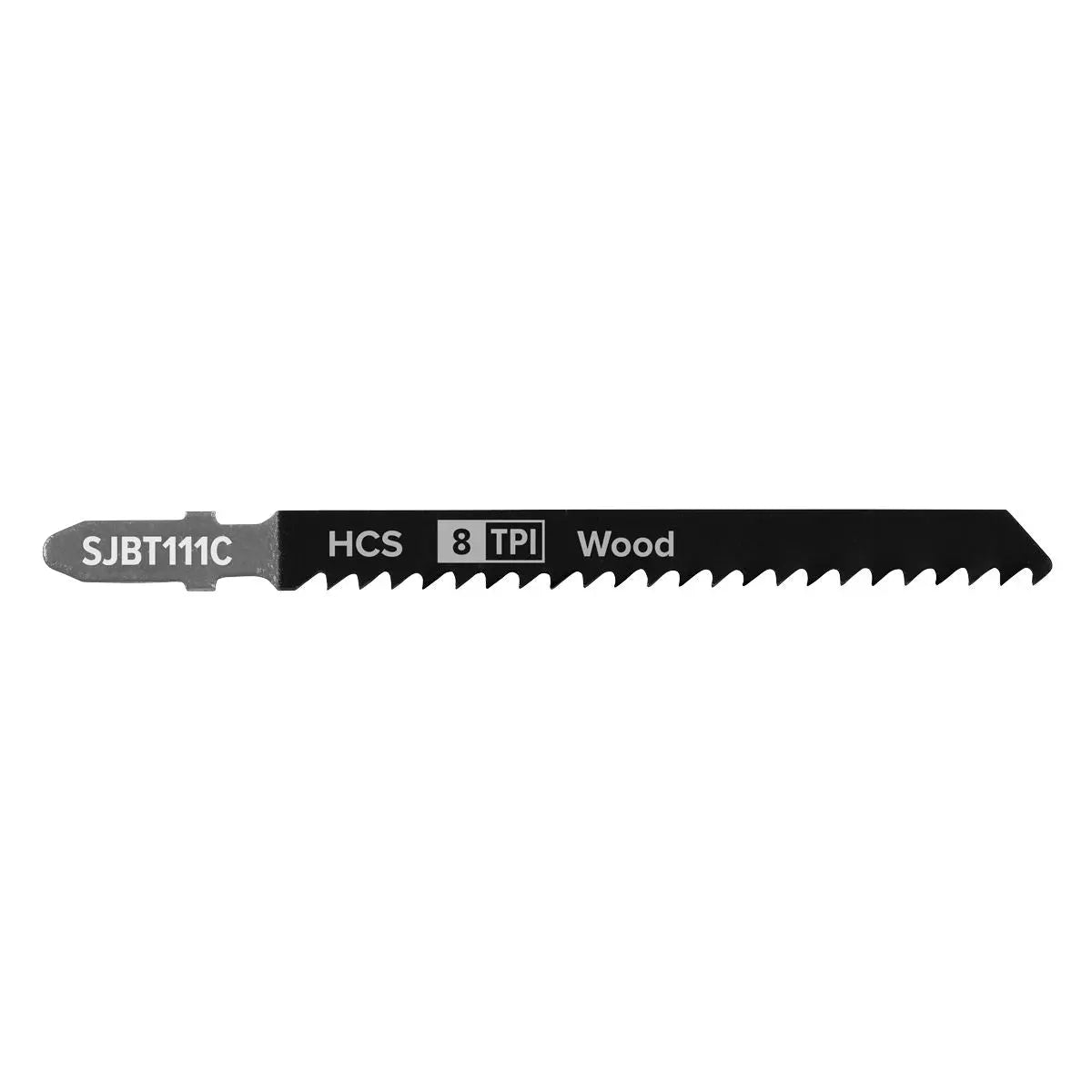 Sealey Jigsaw Blade General Wood 100mm 8tpi - Pack of 5 
