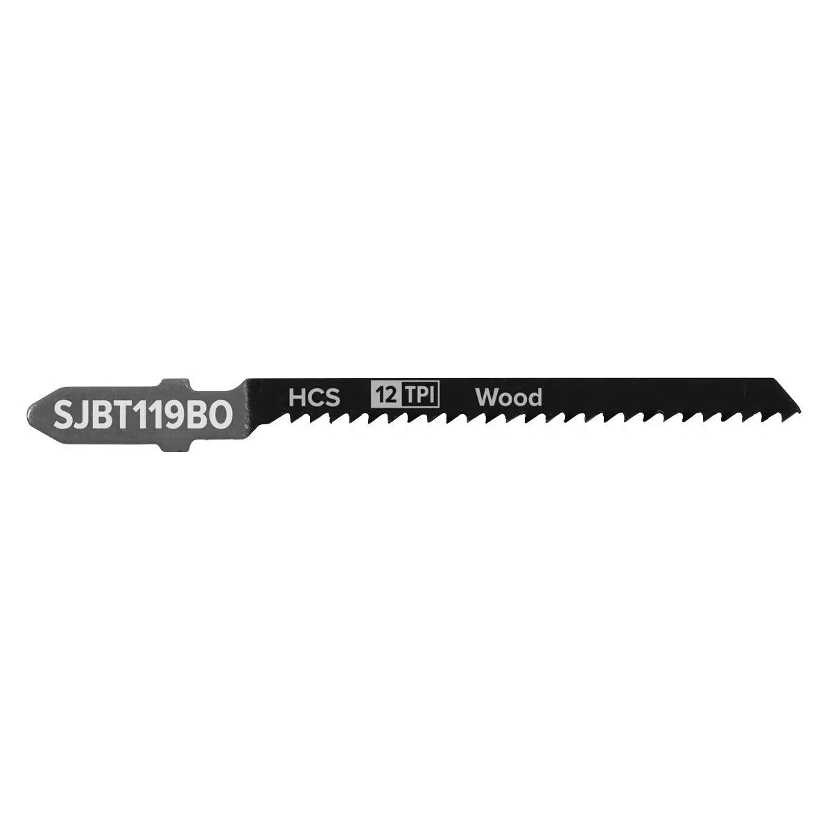 Sealey Jigsaw Blade General Wood 75mm 12tpi - Pack of 5 