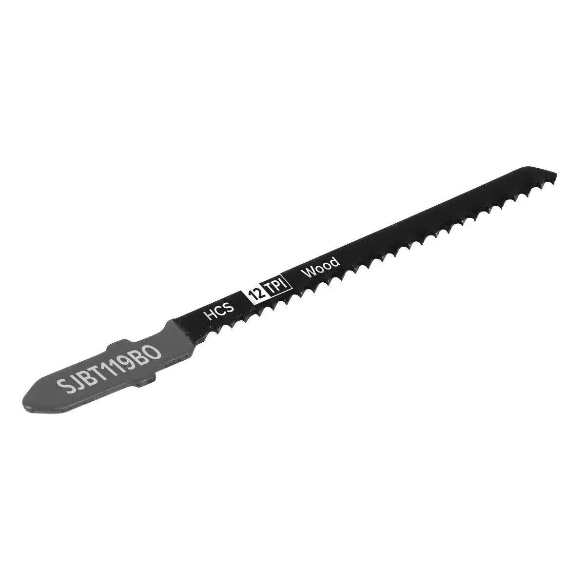 Sealey Jigsaw Blade General Wood 75mm 12tpi - Pack of 5 