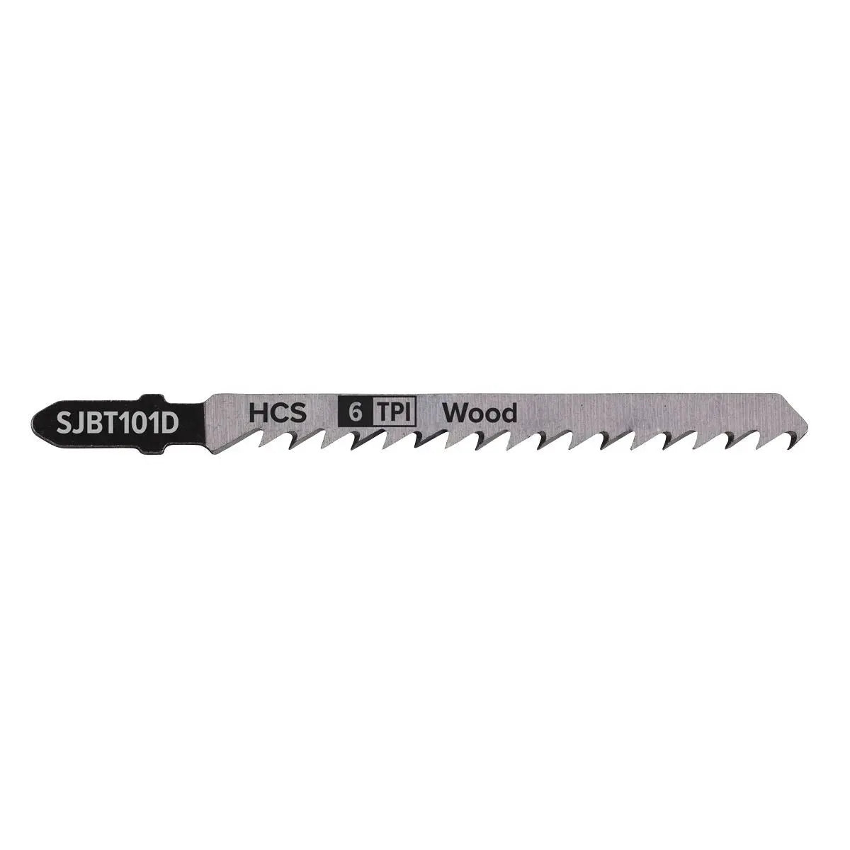 Sealey Jigsaw Blade Hard Wood 100mm 6tpi - Pack of 5 