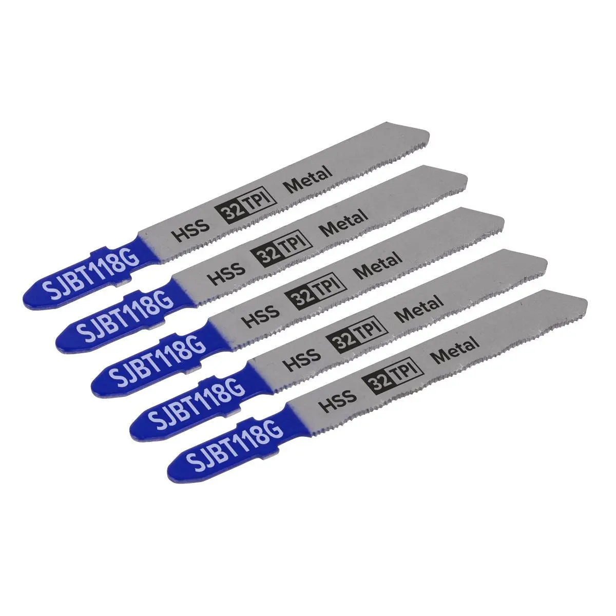 Sealey Jigsaw Blade Metal 75mm 32tpi - Pack of 5 