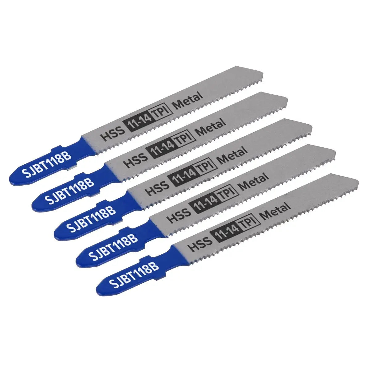 Sealey Jigsaw Blade Metal 92mm 11-14tpi - Pack of 5 