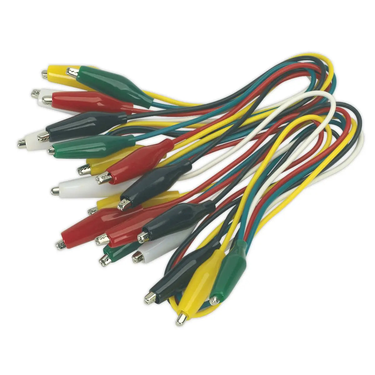 Sealey Jumper Test Lead Set 5 Pairs - 450mm 