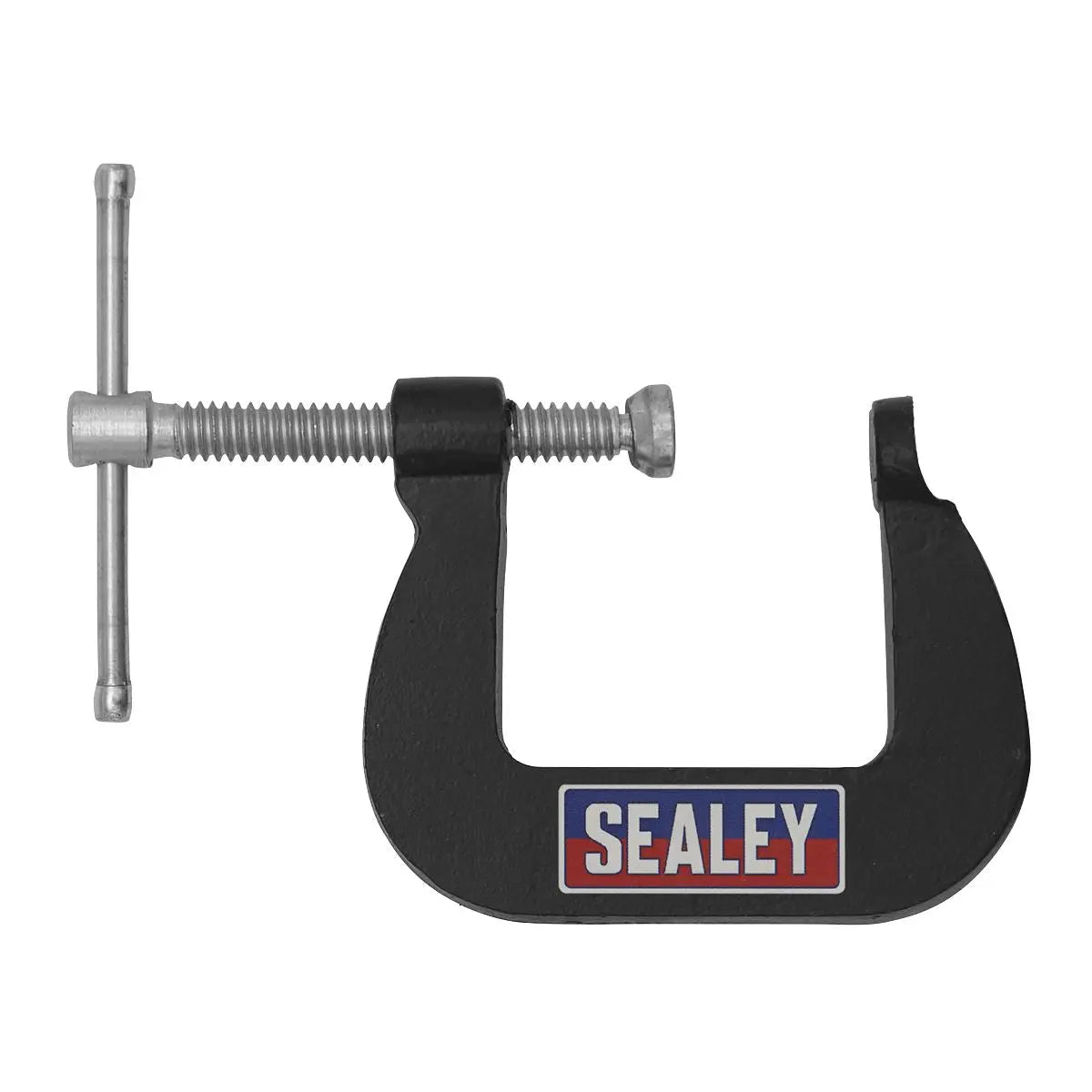 Sealey Junior C-Clamp 8pc Set - 28mm x 28mm  White Rose Tools
