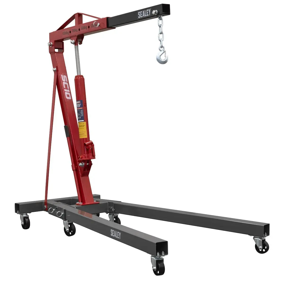 Sealey KD' Type Folding Crane 1 Tonne  White Rose Tools