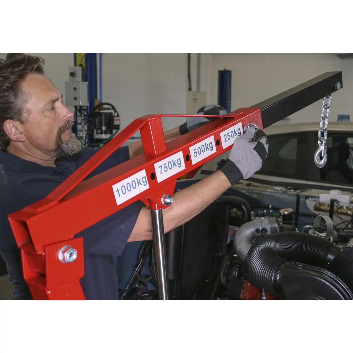 Sealey KD' Type Folding Crane 1 Tonne 