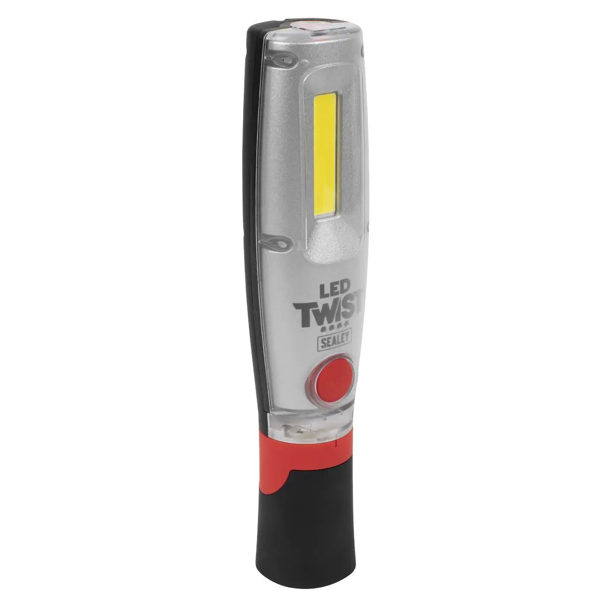 Sealey LED Twist Rechargeable Inspection Light 16W COB & 1W SMD  White Rose Tools