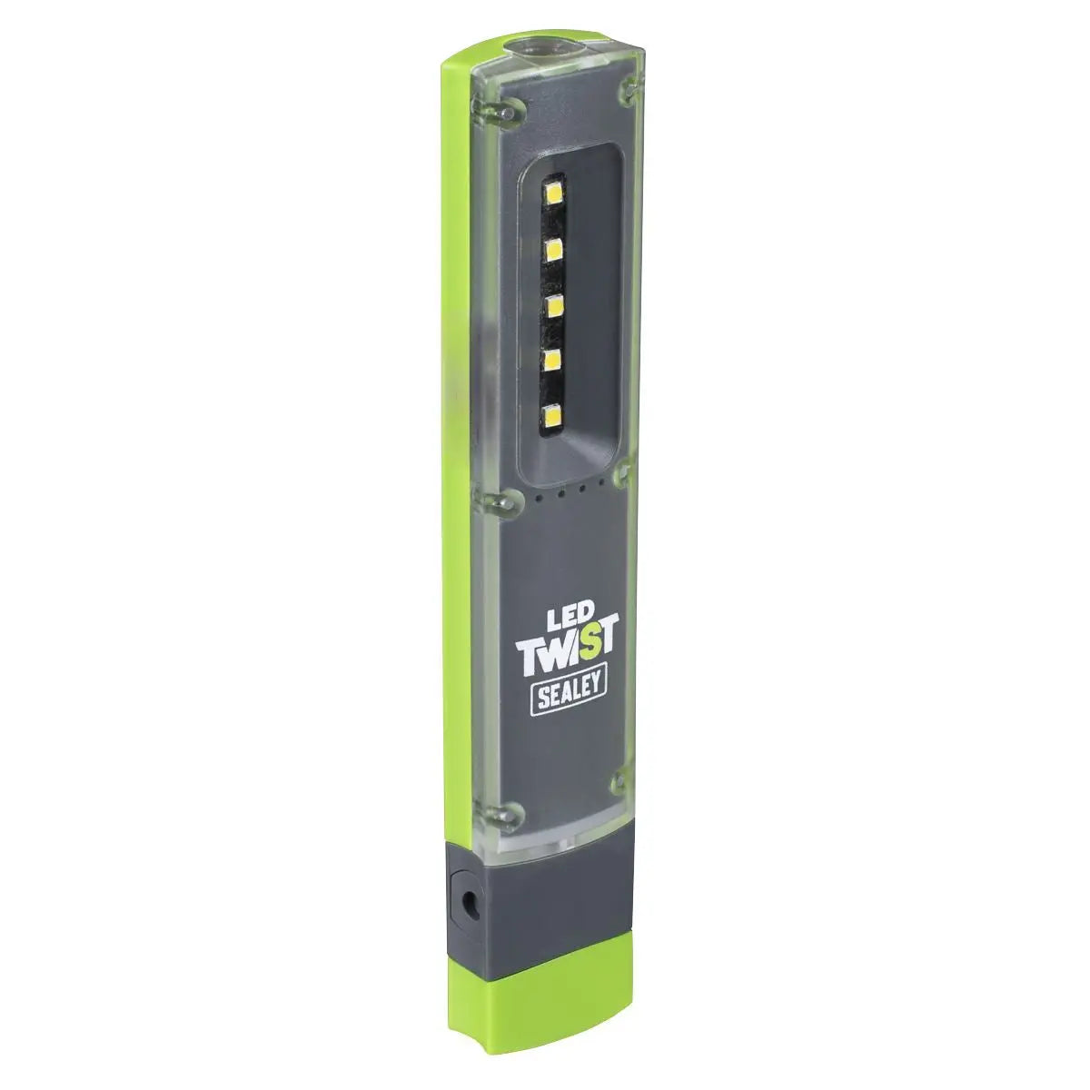 Sealey LED Twist Rechargeable Inspection Light 1W & 1W SMD  White Rose Tools