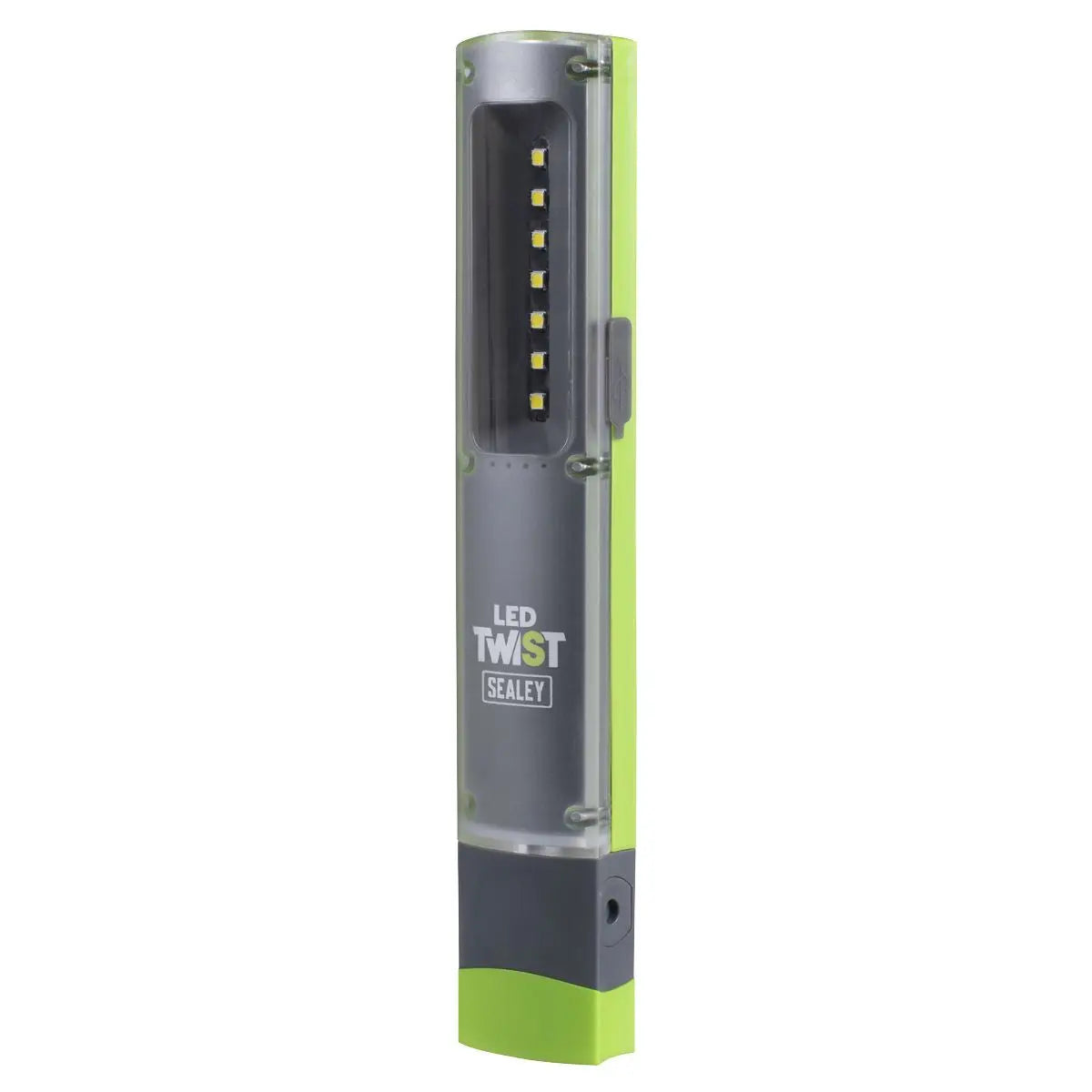 Sealey LED Twist Rechargeable Inspection Light 2W & 1W SMD LED  White Rose Tools
